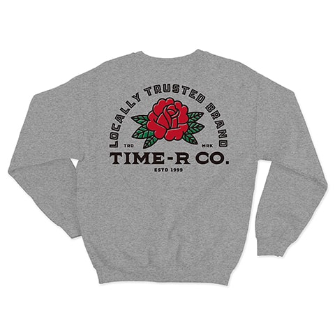 TIME-R 2023 Crew Neck Sweatshirts